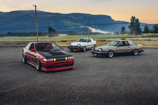 AE86 Touge Run at a Local Mountain.