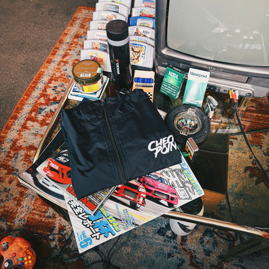 CHECKPOINT Champion Windbreaker (White Logo)