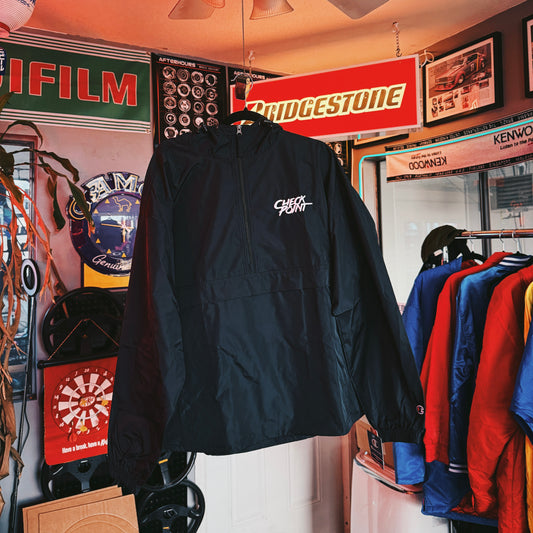 CHECKPOINT Champion Windbreaker (White Logo)