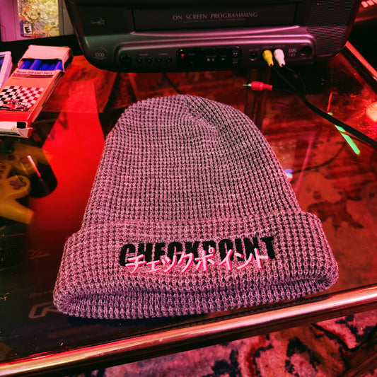 CHECKPOINT Futura Waffle Beanie (Embroidered)