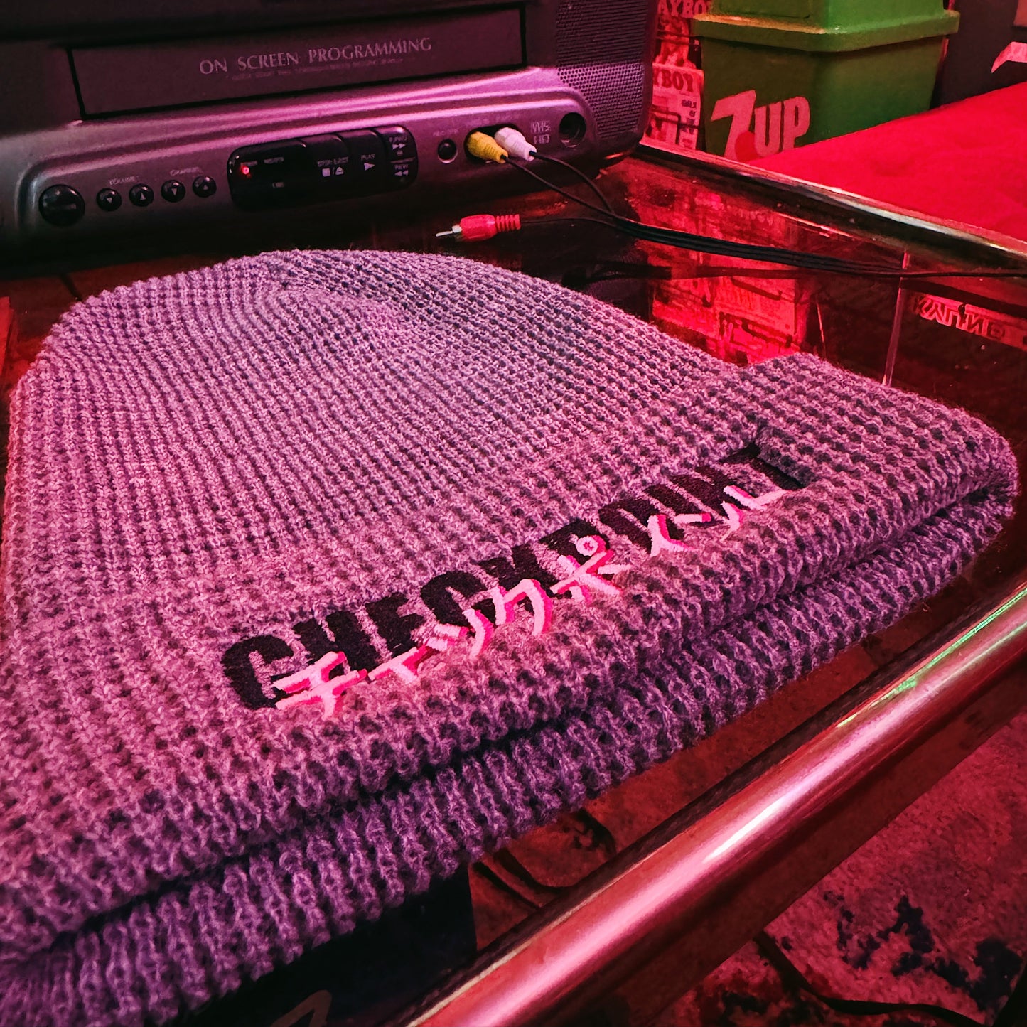CHECKPOINT Futura Waffle Beanie (Embroidered)
