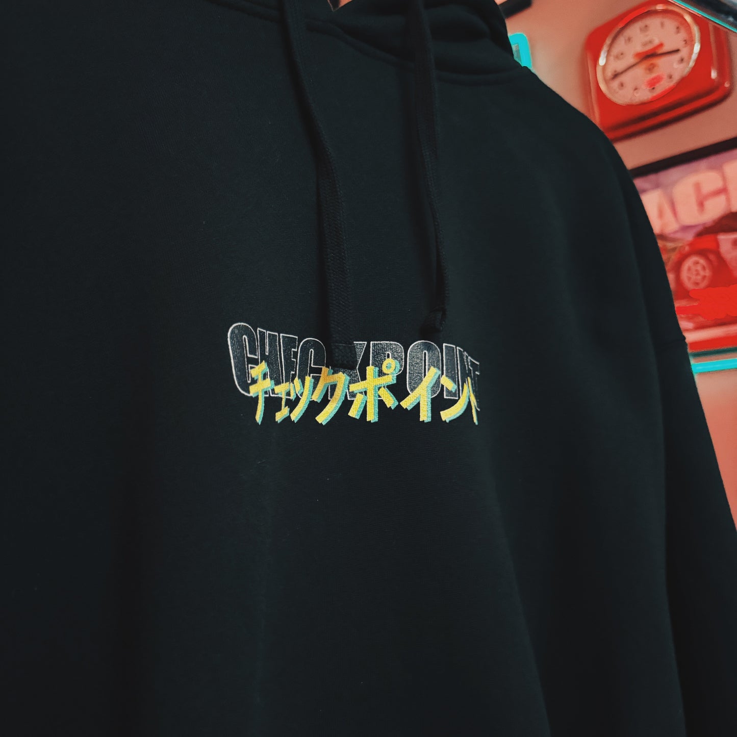 CHECKPOINT Futura Pink Hoodie