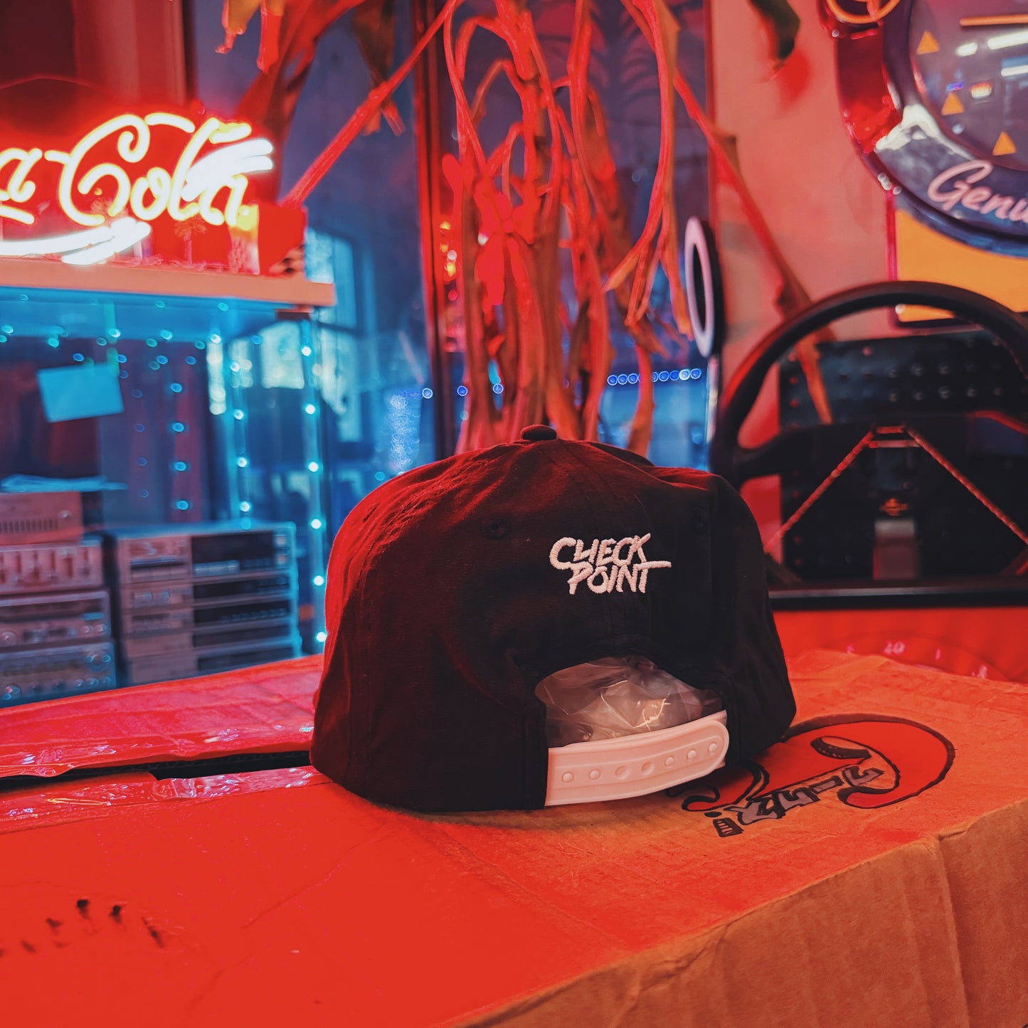 CHECKPOINT Signature Kanji Rope Hat (Embroidered)