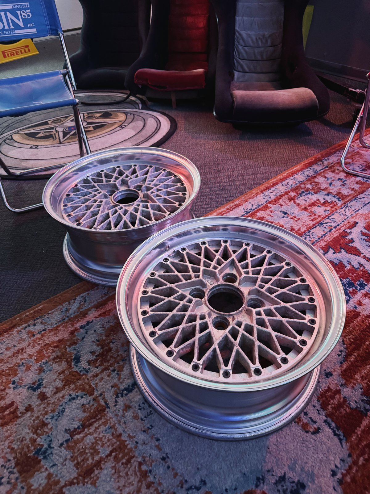 4H SSR Reverse Mesh 15” 6.5J +19 B-Type (Pair)