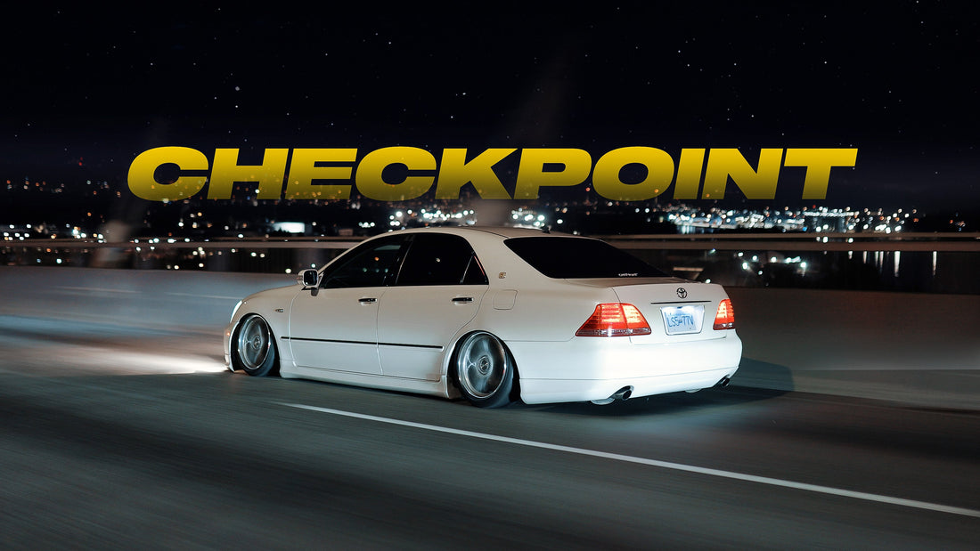 Static JDM Toyota Crown | Urban Night Drive