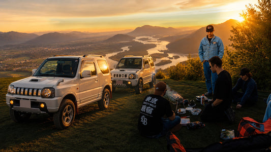 JDM Suzuki Jimny Off-Road Adventure & Mountain BBQ!