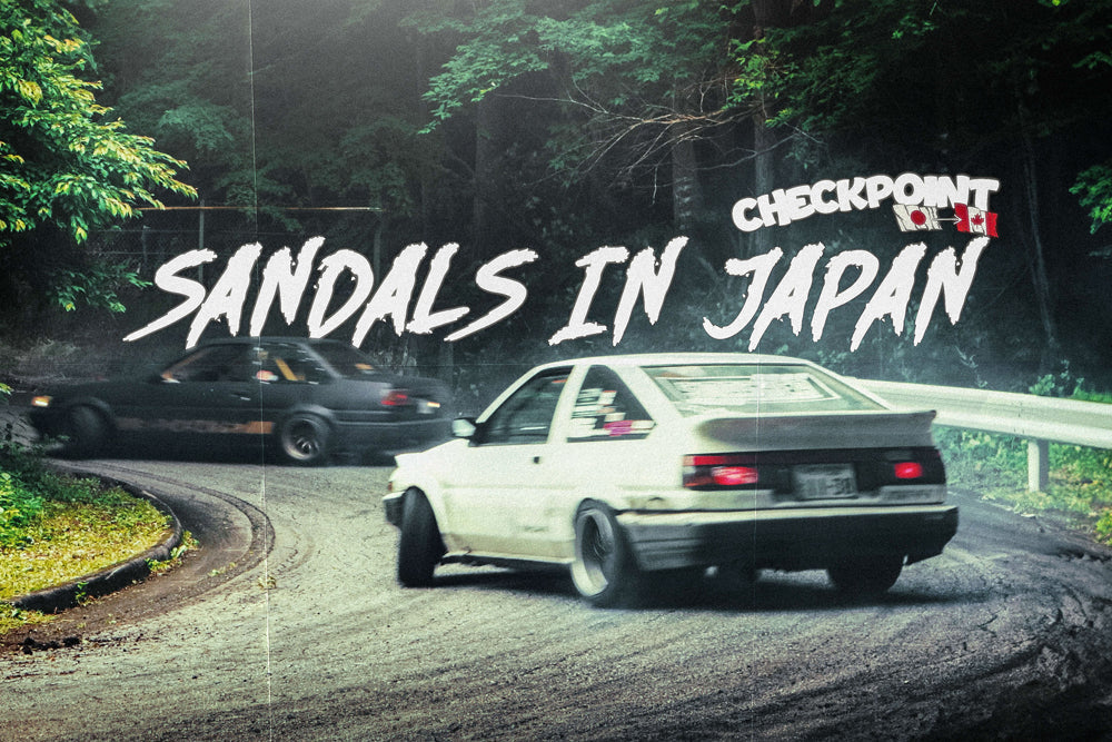AE86 Drifting at Gunsai Touge!