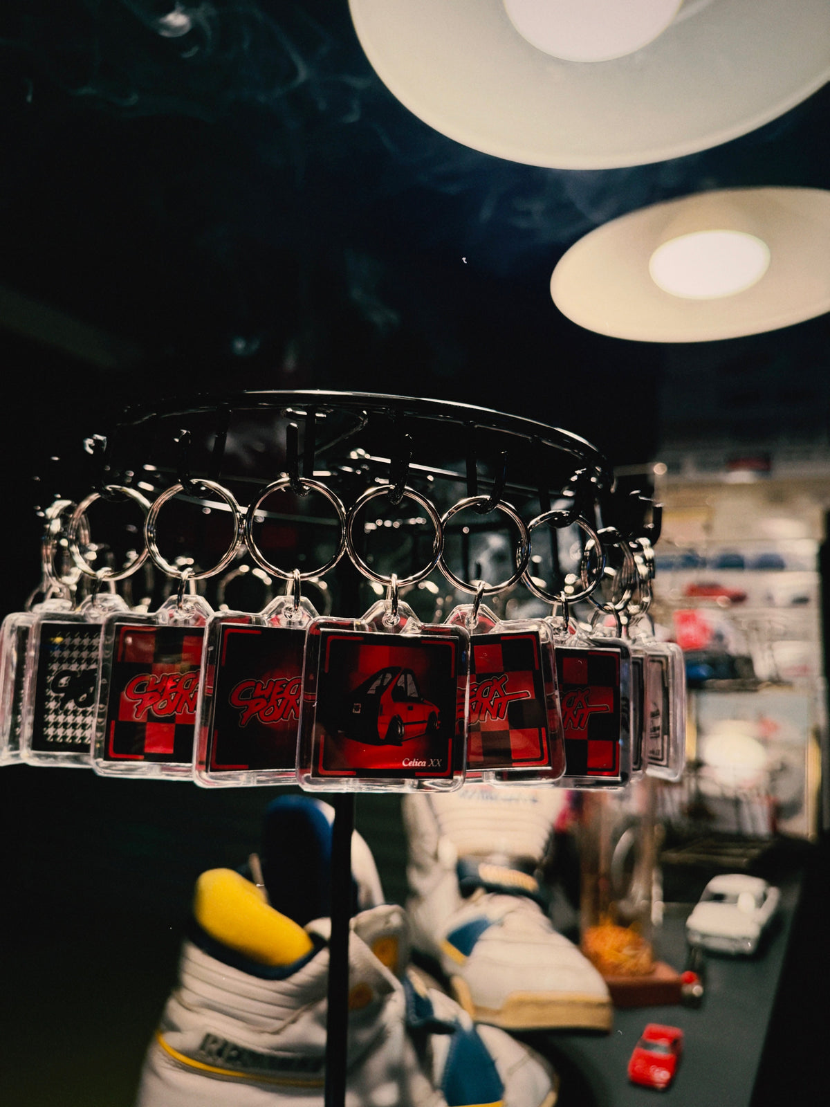 CHECKPOINT Acrylic Key Chain