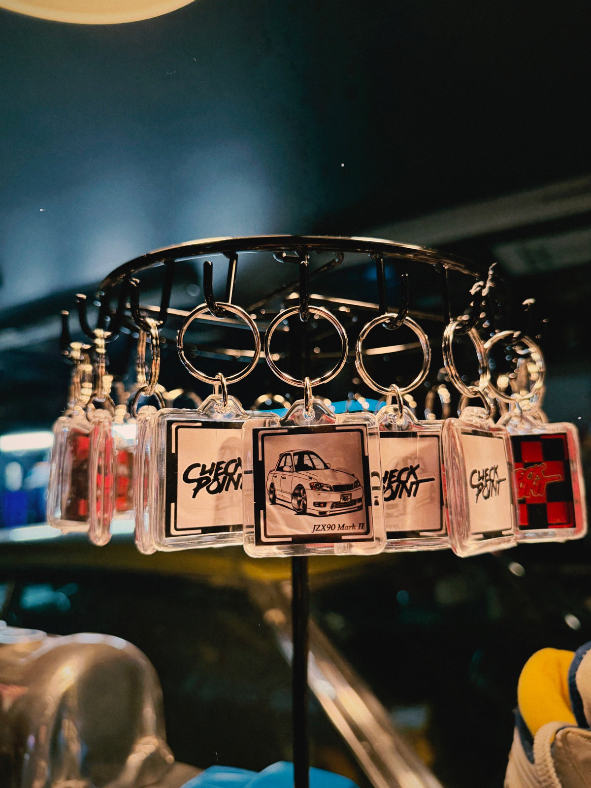 CHECKPOINT Acrylic Key Chain