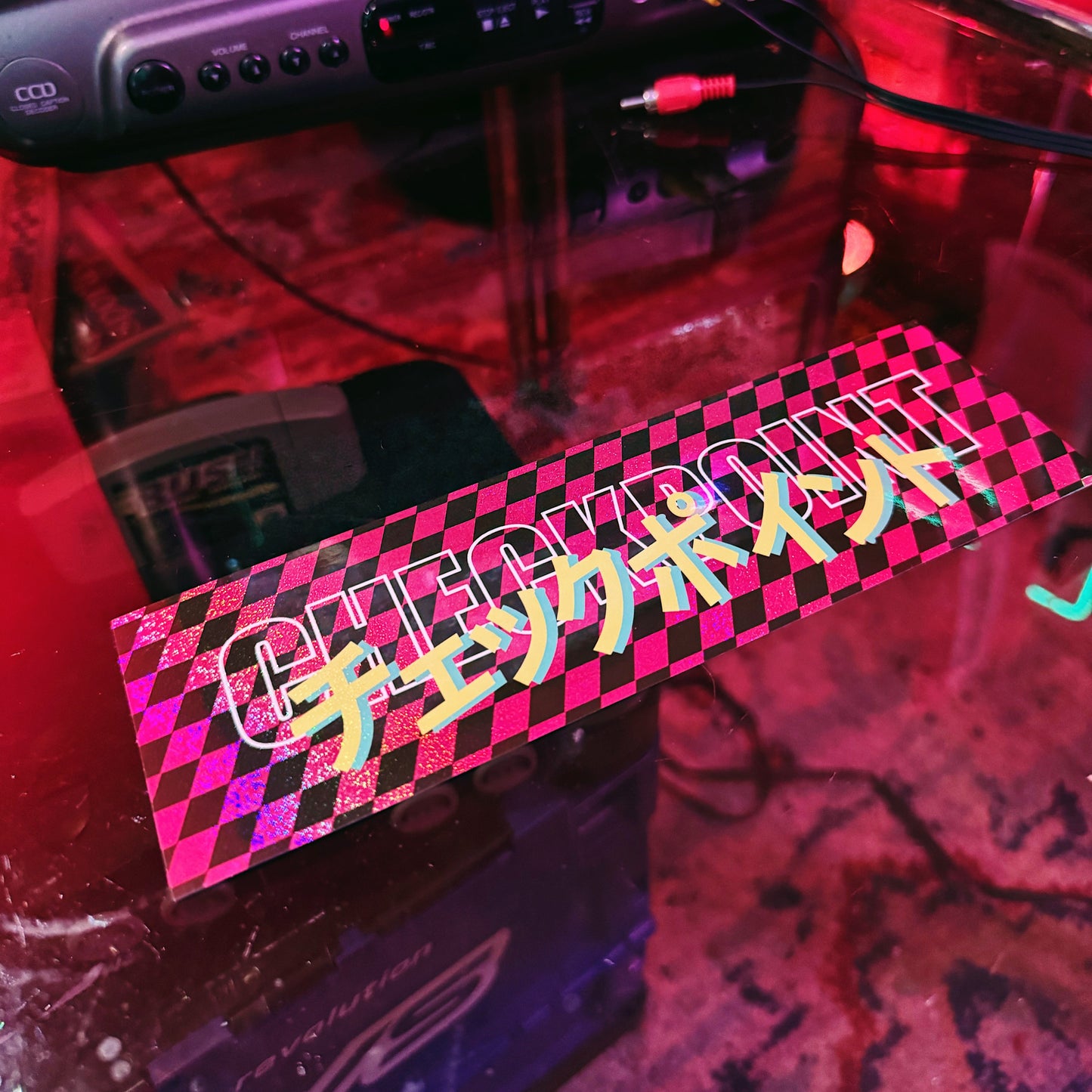 CHECKPOINT Pink Checker Slap