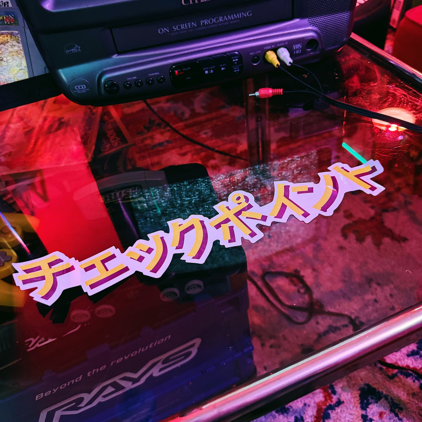 CHECKPOINT Signature Kanji Kiss Cut Slap