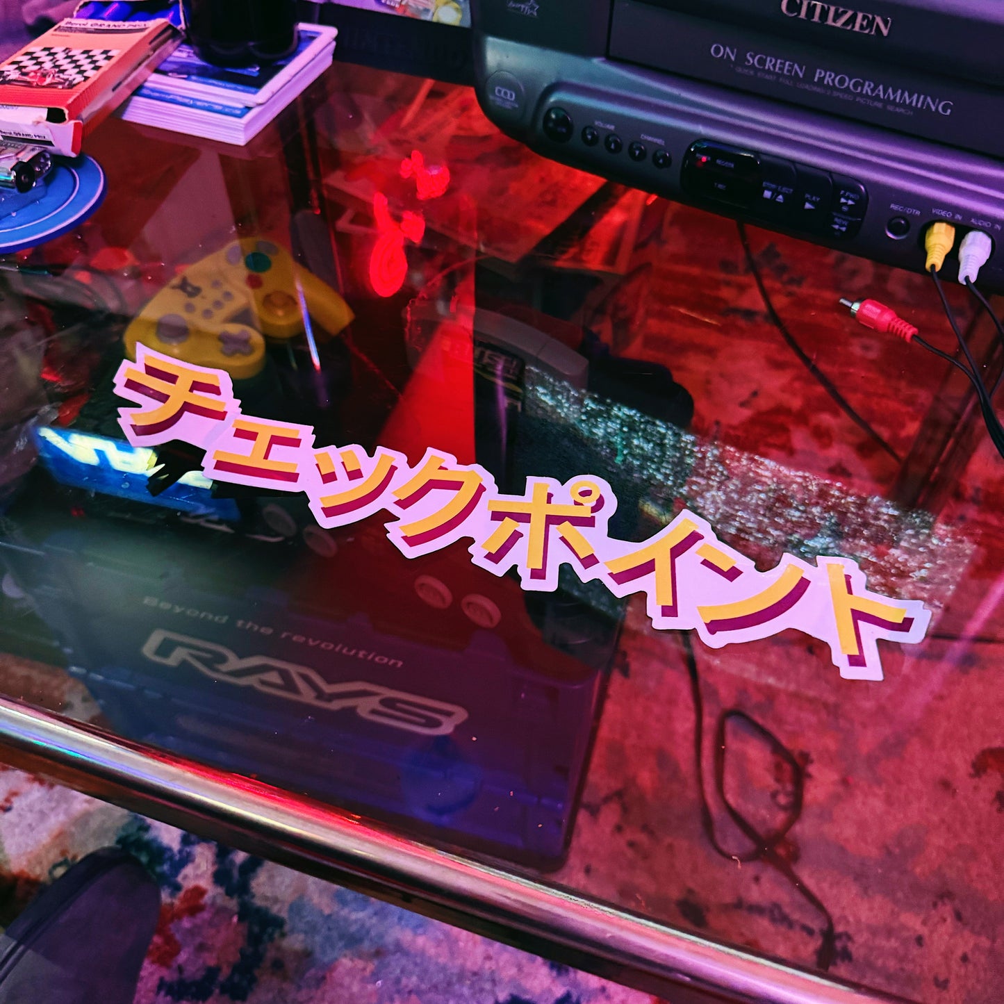 CHECKPOINT Signature Kanji Kiss Cut Slap