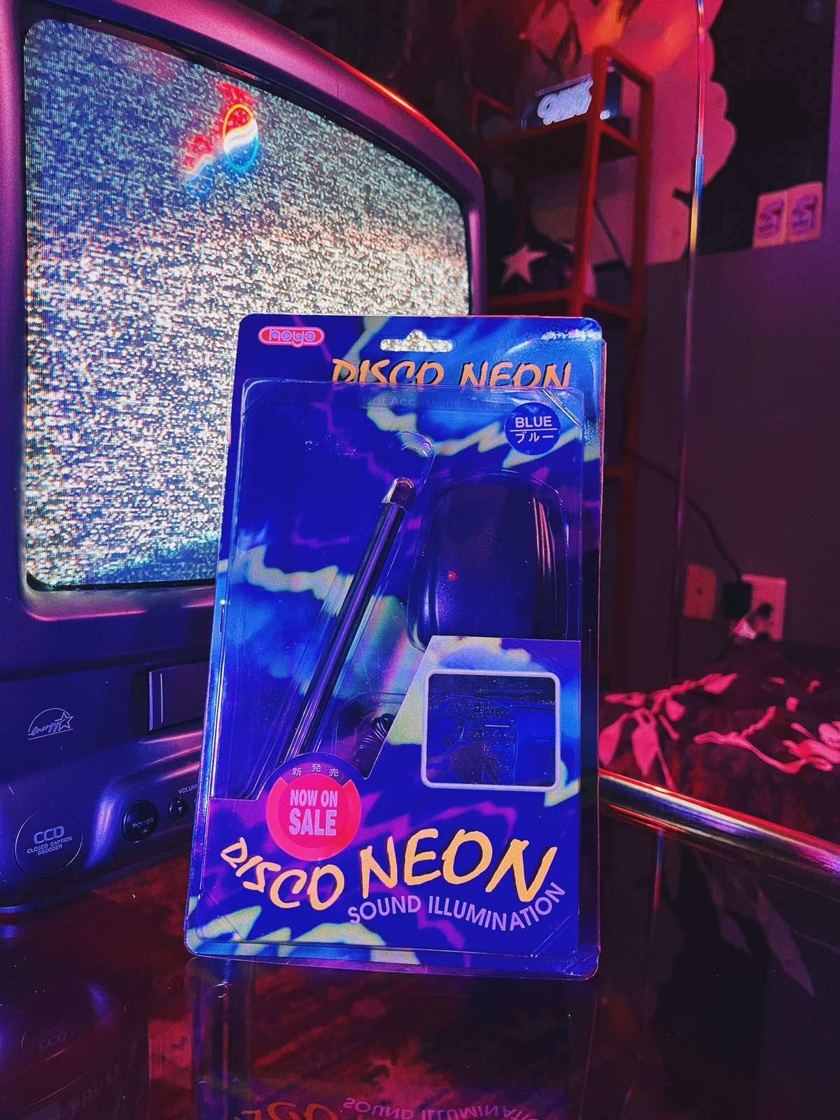 Disco Neon Sound Reactive Blue Light Single Pack (12V)