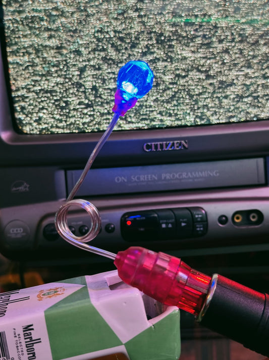 Retro Crystal Pink Light (12V)