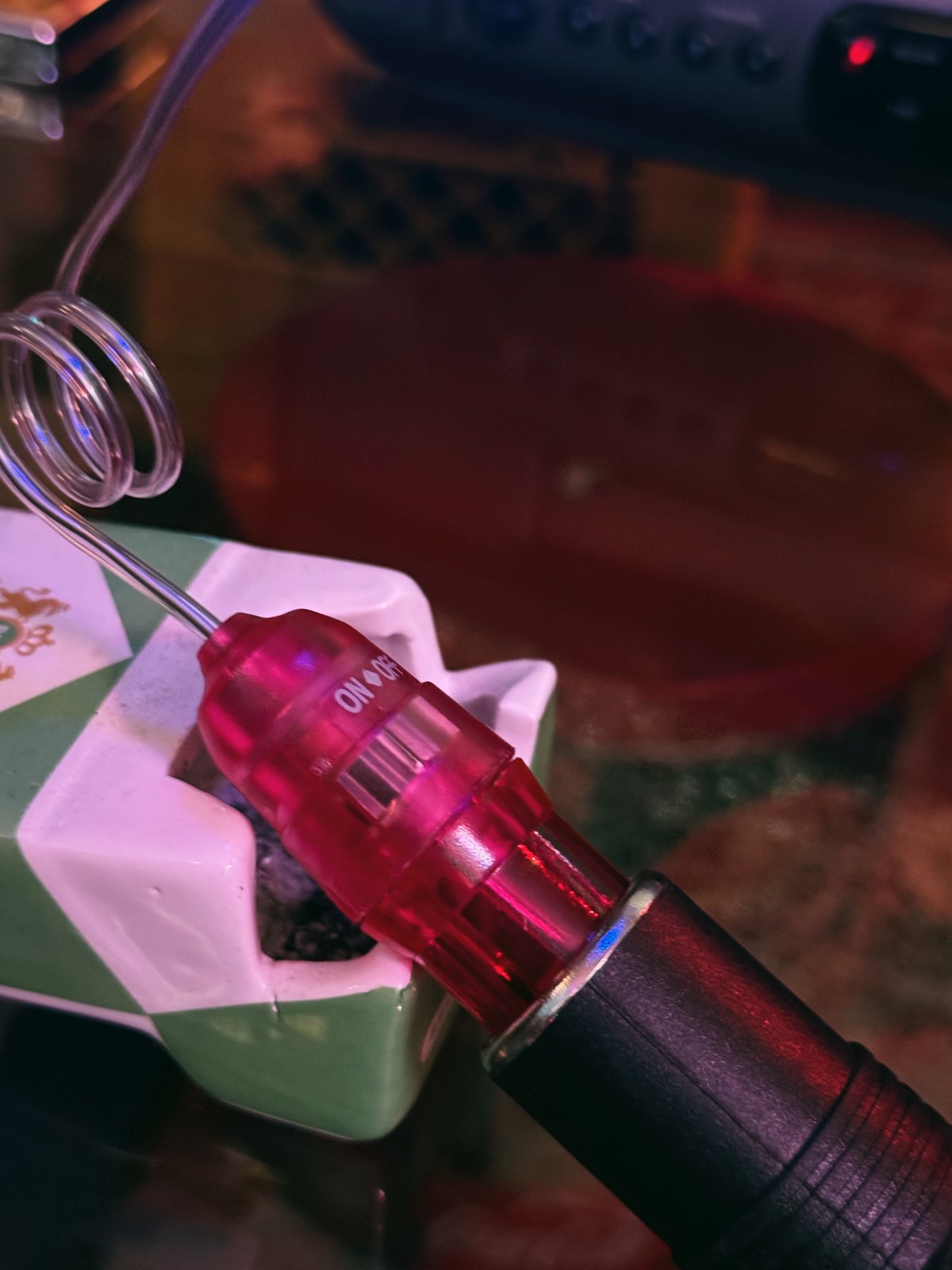 Retro Crystal Pink Light (12V)