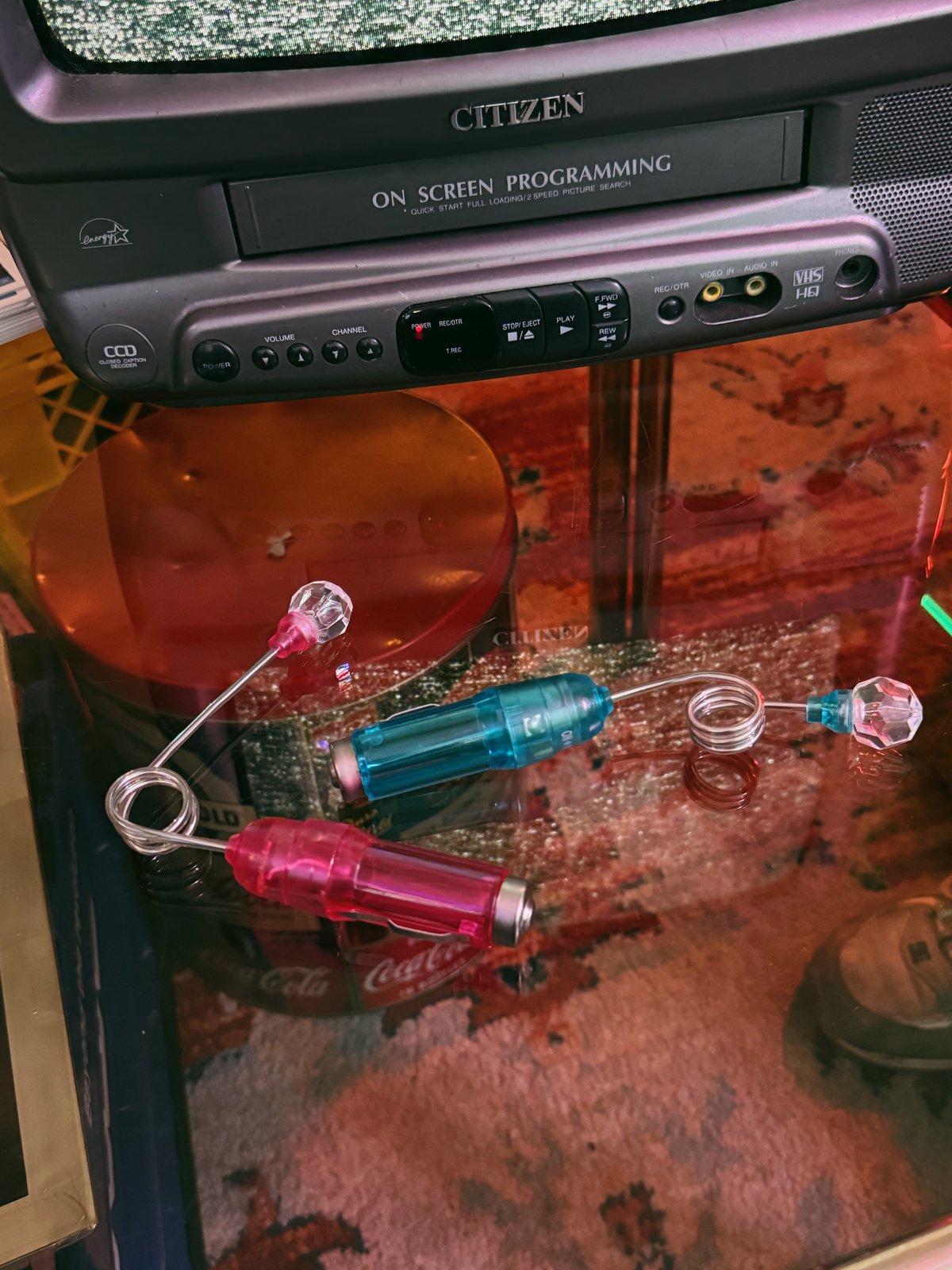 Retro Crystal Pink Light (12V)