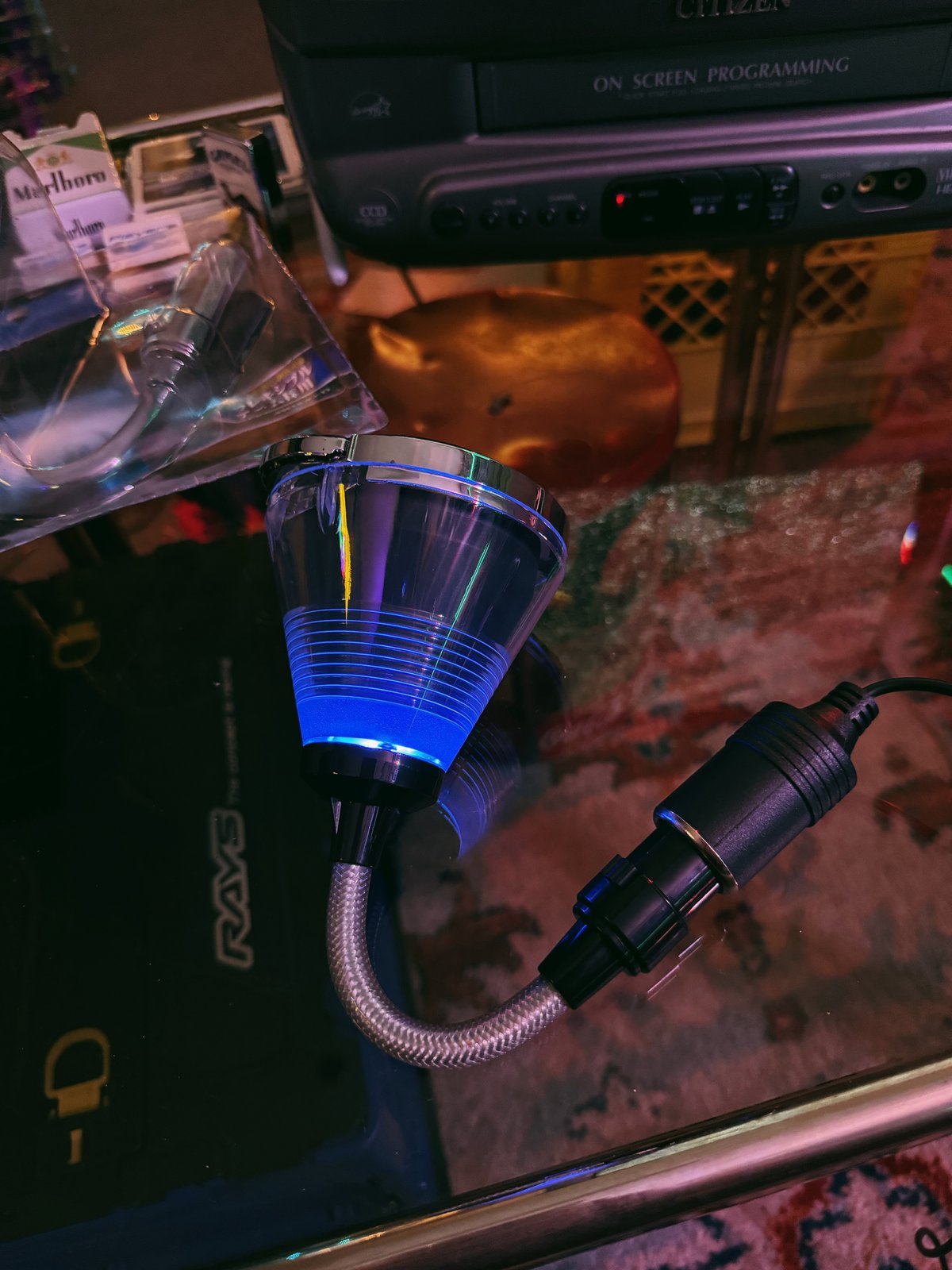MIRAREED Blue Light Ashtray (12V)