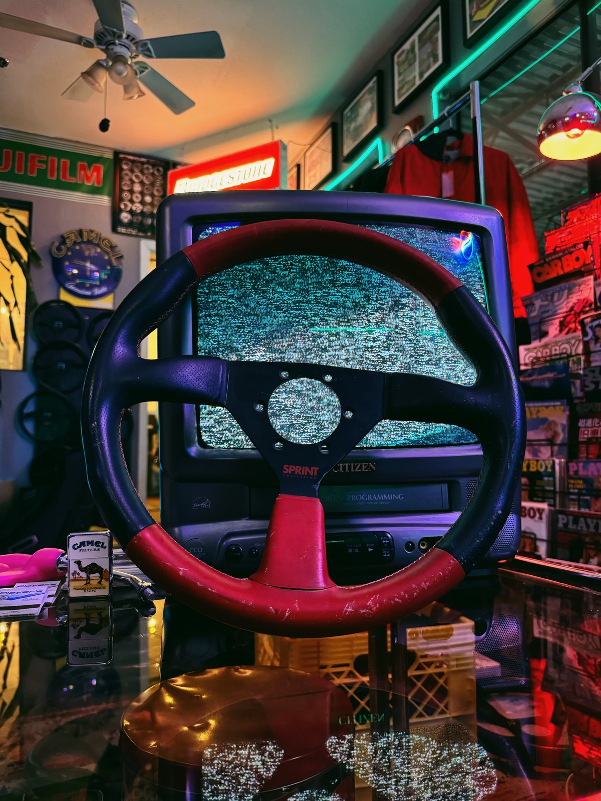 ATC Sprint Red Steering Wheel (350mm)
