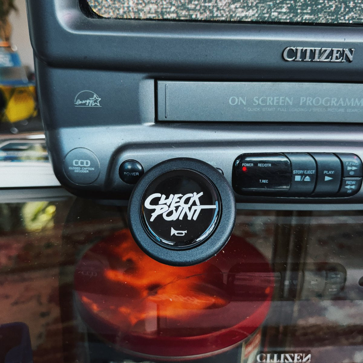 CHECKPOINT Classic Logo Horn Button – Checkpoint