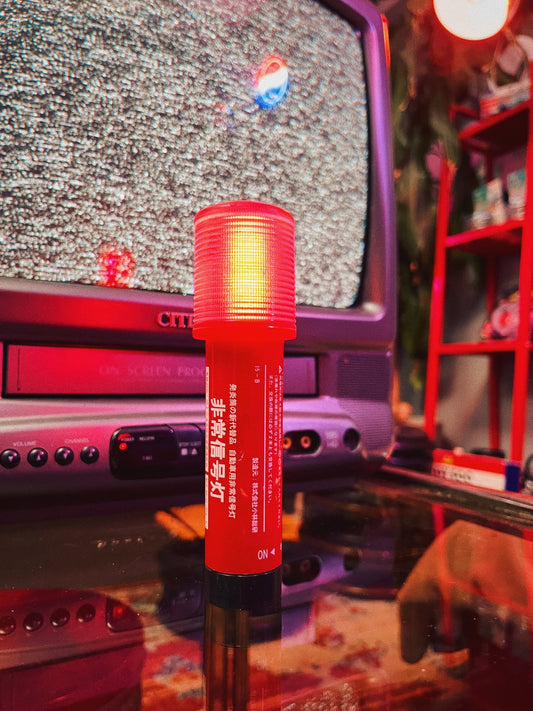 Japanese “Road Flare” Flashlight