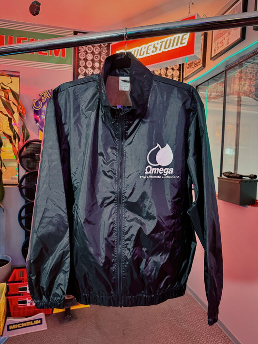 OMEGA Oil Glossy Windbreaker (Medium)